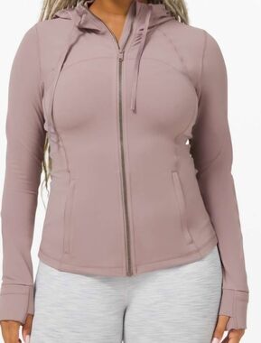 Lululemon Hooded Define Jacket Nulu Violet Verbena Sz 8